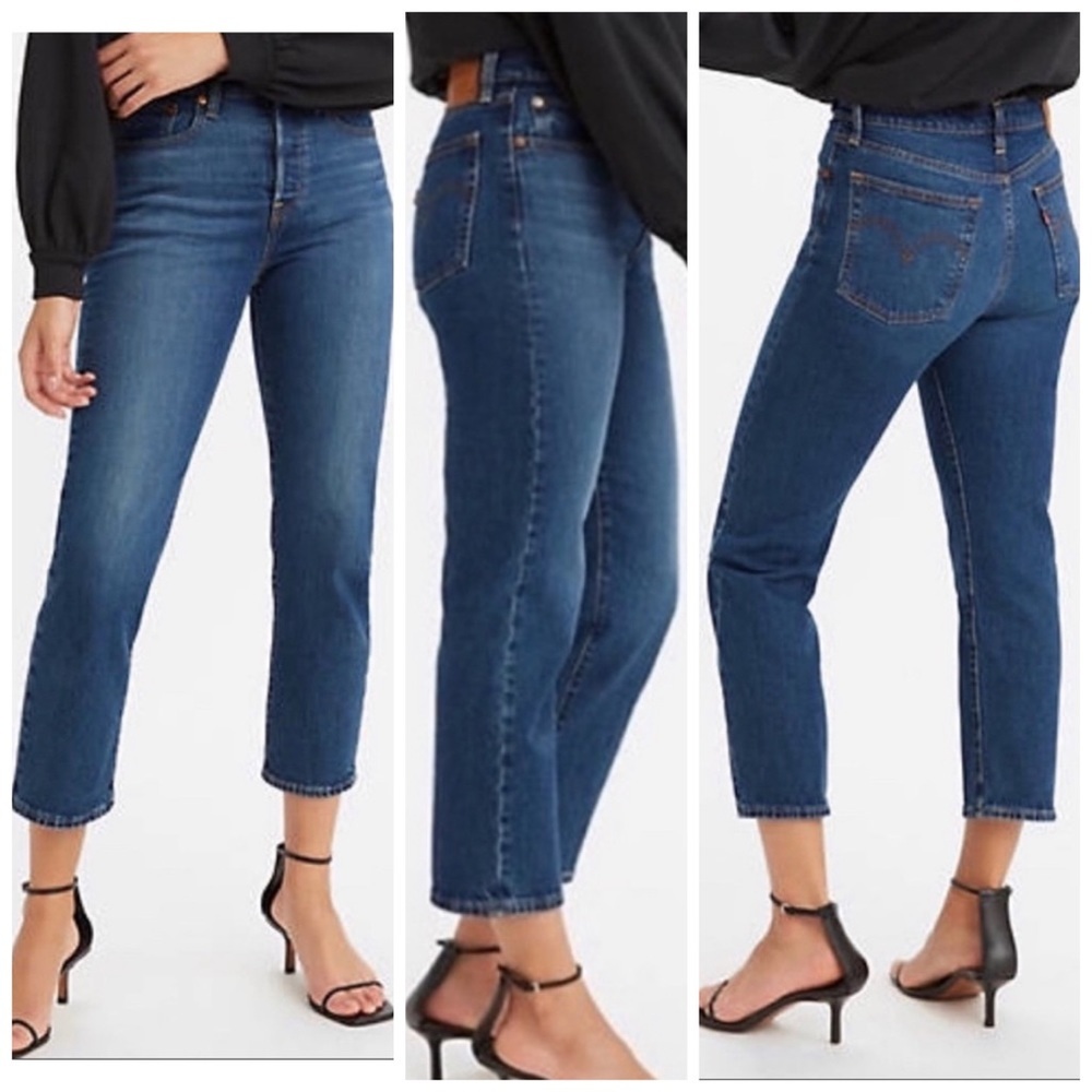 Levis Wedgie Jeans Blue Size 26